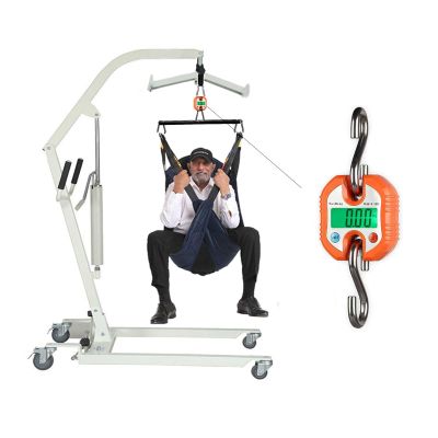 Hoyer Lift Scale for Hoyer Lifts for Home use Simple and Fast Hoyer Lift Scale Maximum Weight 330lb (Color : Orange)