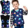 Janmercy Compression Vest for Kids Boys Soft Breathable Compression Vest Girls Cute Comfort for Back to School Children(Outer Space,Small) view 1