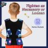 Janmercy Compression Vest for Kids Boys Soft Breathable Compression Vest Girls Cute Comfort for Back to School Children(Outer Space,Small) view 2