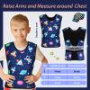 Janmercy Compression Vest for Kids Boys Soft Breathable Compression Vest Girls Cute Comfort for Back to School Children(Outer Space,Small) view 3