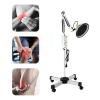 250W Red Light Infrared Light Lamp for Body Face Pain, Height Free Adjustment with Stand for Relieve Body Joint Pain and Muscle Aches Infrared Light Portable Home Use (Infrared Light) view 4