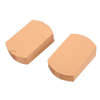 Marooma 50Pcs Cute Paper Pillow Candy Boxes for Wedding, Party, and Birthday Supplies for Party Favors, Wedding Favors, Gift Boxes, Bridal Shower Decorations, and Candy Storage