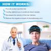 SUZZIPAD Chemo Cooling Cap, Cold Caps for Chemo, Cooling Cap for Chemotherapy for Head Discomfort, Chemotherapy Care for Women and Men, Black view 2