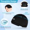 SUZZIPAD Chemo Cooling Cap, Cold Caps for Chemo, Cooling Cap for Chemotherapy for Head Discomfort, Chemotherapy Care for Women and Men, Black view 4
