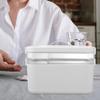 Healvian Portable Large Capacity Medicine Storage Box Multi-Layer First Aid Organizer for Home Travel and Camping and Construction Lightweight Design for view 3