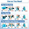 Comfytemp Ankle Ice Pack Wrap Brace for Swelling, Foot Pain Relief, 2 Gel Packs for Injuries Reusable, Hot Cold Compress Therapy for Plantar Fasciitis, Heel Spur, Achilles Tendonitis view 3