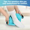 Comfytemp Ankle Ice Pack Wrap Brace for Swelling, Foot Pain Relief, 2 Gel Packs for Injuries Reusable, Hot Cold Compress Therapy for Plantar Fasciitis, Heel Spur, Achilles Tendonitis view 4