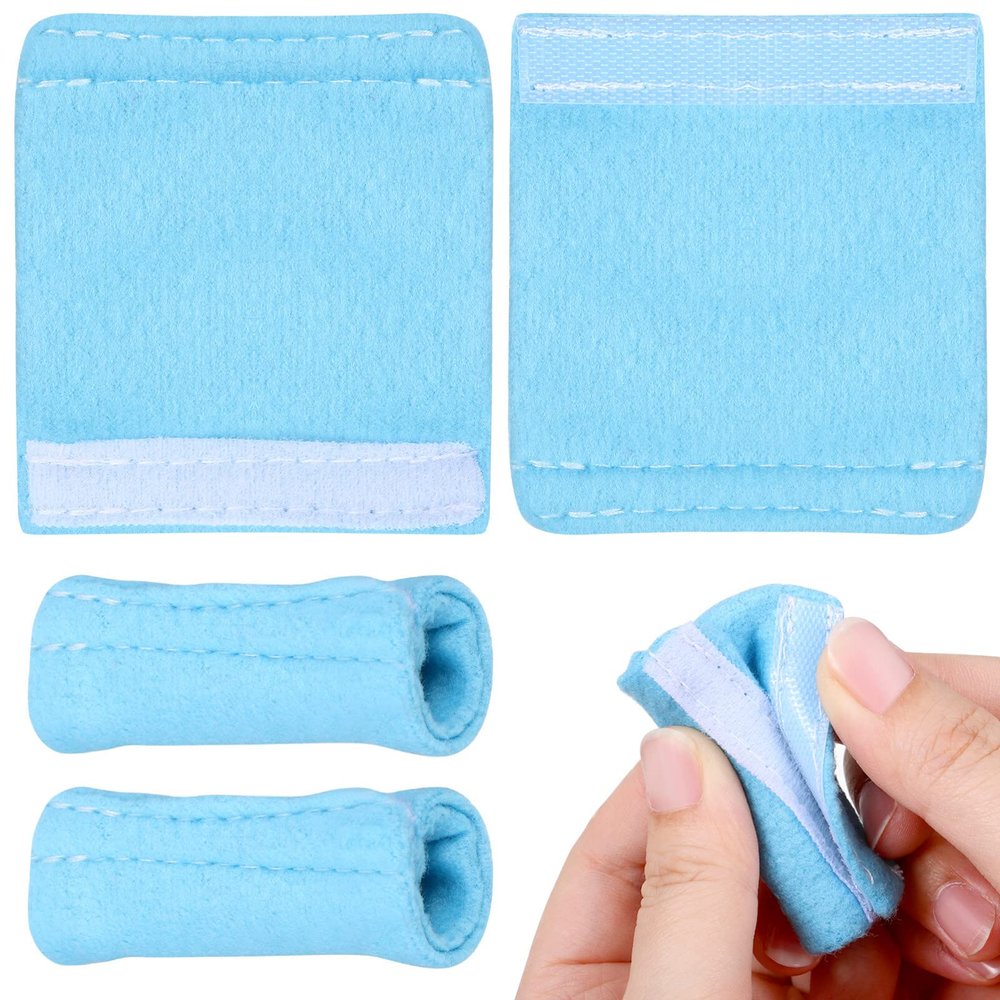 COHEALI Nasal Cannula Ear Cushions: 4pcs Soft Oxygen Ear Pads Oxygen Tubing Cushion Comfort Cannula Wrap Oxygen Cover Supplies Oxygen Accessories for Oxygen Users to Help Relieve Ear Pain