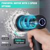 HAUSHOF Electric Spin Scrubber, Cordless Dish Scrubber Brush with 8 Replaceable Heads & 3 Speeds, Power Scrubber Electric Scrubber for Cleaning Kitchen, Sink, Bathroom, Knife Sharpener Included view 2