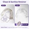Weiss Naturals Retainer Cleaner Tablets, Invisalign Cleaner, Remove Stains, Odors & Plaque, PERSULFATE FREE Night Guard & Denture Cleaner 4-Month Supply, 120 Grape Scented Tablets view 2