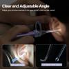 POZILAN Ear Cleaning Kit with LED Light - 15 Pack Ear Wax Removal Kit for Kids and Adults, Earwax Spoon Digger & Tweezers for Ear Cleaning Tool Present SetPurple view 3