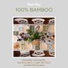 Bambu Pack of 250 - Disposable Bamboo Straws, Biodegradable Eco Friendly Products, Single Use, Wilt Free and Strong Compostable Straws, 250 - Bulk Case view 3