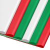 AORZIT Red Green White Tissue Paper Assortment - 80 Sheets Christmas Wrapping Tissue Paper - 14x20 Inch - Gift Bag Wrapping, DIY Crafts, Filler for Birthday Party Decor view 1