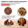 OldSoul Professional Belgian Waffle Mix | 5 Lbs | Crispy | Chocolate Flavour | 28 Waffles (5 Lbs, Traditional) view 3