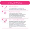 UTI Test Kit for Women with at-Home Urine Test Strips and Virtual Visit Access  Self-Check Results, QR Code for Online Consultation, Includes Instructions, FSA/HSA Eligible, AZOVA Telehealth view 3