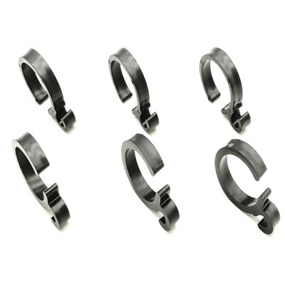 Rollator Cable Clips,Rollator Walker Cable Clips,Rollator Brake Cable Clips,Frame (Cable) Clip,Universal Replacement Parts,(6Ea,Black)