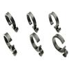 Rollator Cable Clips,Rollator Walker Cable Clips,Rollator Brake Cable Clips,Frame (Cable) Clip,Universal Replacement Parts,(6Ea,Black) view 1