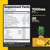 Primaforce BCAA Powder (Pineapple Mango) 7,000mg of 2:1:1 BCAAs Per Serving, 30 Servings Per Container, Post-Workout Recovery Drink with Amino Acids and Real Salt for Men & Women view 2