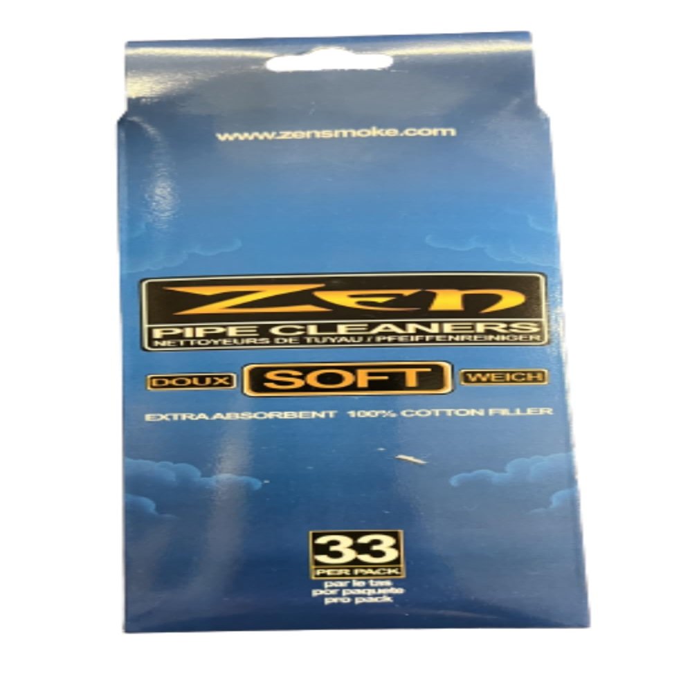 Zen Soft Pipe Cleaners 33 Pack 6" Long