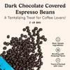 Nuts.com  Dark Chocolate Covered Espresso Bean  2 Pound Bag, Great Snack for Adults, Good Source of Antioxidants & Caffeine  For Office, Holiday Gatherings & Home Snacking view 3