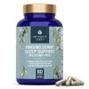 Abundant Earth Natural Sleep Aid for Adults Minding Down Sleep Support Supplement Max Strength Deep Sleep Supplement Without Melatonin to Calm & Restore The Sleeping Cycle + Magnesium, GABA 60ct view 1