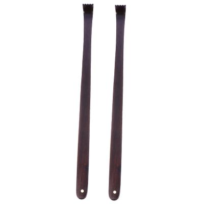 GLEAVI 2pcs Portable Wooden Back Scratcher for Itch Relief Convenient Handheld Body for Use
