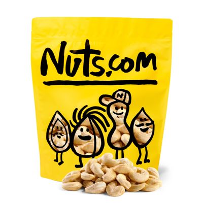 Nuts.com  Raw Organic Cashews  Healthy Snack for Adults & Kids, Creamy & Buttery Flavor, Good Source of Protein, Iron & Healthy Fats  Vegan, Raw, Gluten-Free & Kosher Pareve  2 Pound Bag