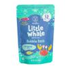 Mobi Little Whale Bubble Bath, Tropical Fruity Scent Kids Body Wash, Gentle Moisturizing Tub Foam for All Skin Type, GMO-Free, Stain-Free, Clear, 8 fl oz view 1