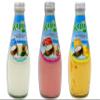 SAMPLER Coconut Milk Drink With Nata de Coco Bundle - KUII Coconut Milk Drink with Nata de Coco Strawberry / Fresa (1) - Original (1) - Mango (1) - KUII Coconut Drinks - KUII Coconut Milk (Pack of 3 Coconut Milk Drins, 1 Coconut, 1 Strawberry, 1 Mang view 1