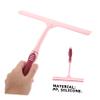 2Pcs Window Squeegee Glass Scraper with PP and Silicone for Windows view 2