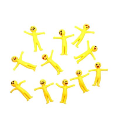 11 Pcs Stretchy Bendable Man, Stress Relief and Anti-Anxiety Squeeze Sensory for Adults Sensory Motor Aids