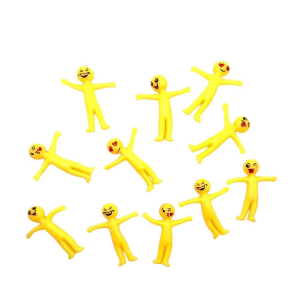 11 Pcs Stretchy Bendable Man, Stress Relief and Anti-Anxiety Squeeze Sensory for Adults Sensory Motor Aids