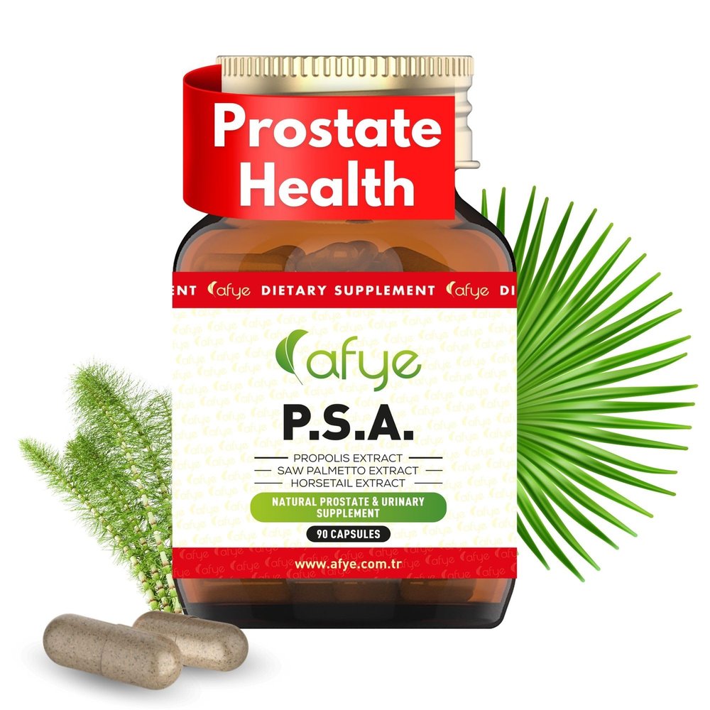 afye Saw Palmetto Prostate Supplement for Men-Prostate Health & with Propolis Extract & Horsetail Reduces Swelling Enhance Urinary Bladder Capacity 90 Capsules (Pack of 1)