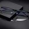 Stylish Reading Glasses for Men Women, Flexible TR Half Frames Computer Readers, Blue Light Blocking Glasses (Color : Black, Size : 1.5X) view 2