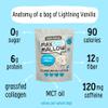 Max Mallow Sugar Free Marshmallows - Keto Friendly, Perfect for S'mores, Hot Chocolate, and Baking with Zero Sugar Snacks, Smores Mct Oil Zero Sugar Marshmellow Marshmallow Lightning Vanilla, Mint Chip, Cinnamon Toast, Burnt Caramel, Birthday Cake, & view 4