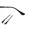 2Pairs Sunglasses End Tips Eyeglass Ear Sock Pieces Tube Eyewear Plastic Cement Glasses Sleeve Comfortable Replacement for Thin Metal Legs(Black 1.5) view 2