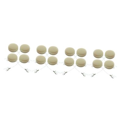 Uonlytech 16pcs Electronic Eye Clean Cloths Glasses Cleaning Cloth Screen Cleaner