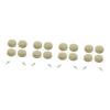 Uonlytech 16pcs Electronic Eye Clean Cloths Glasses Cleaning Cloth Screen Cleaner view 1