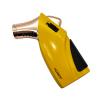 JOBON Torch Lighter, Triple Jet Flame Butane Lighter with Punch and Safety Lock (Butane Gas Not Included) (Yellow) view 1