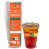 ECO SOUL 500 Pack Compostable Party Cups 12 oz Plant-Based Disposable Clear Cold Cup for Wine, Coffee, Smoothie & Soda Drinks | Cocktail Parties & Birthdays | Non-Toxic & BPA-Free Zero Plastic Glass view 1
