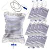 10 Pack Urinary Drainage Bag, Urinary Bags with Anti-Reflux Valve, 2000mL Urine Bags with Easy Drain Switch, Drain Bags for Home and Hospitals Health Aids view 1