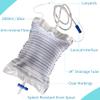 10 Pack Urinary Drainage Bag, Urinary Bags with Anti-Reflux Valve, 2000mL Urine Bags with Easy Drain Switch, Drain Bags for Home and Hospitals Health Aids view 2