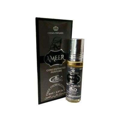 AL REHAB AMEER CONCENTRATED PERFUME ROLL-ON (ATTAR) 6ml pack of 9