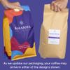 Sarasota Coffee Whole Bean Chocolate Raspberry | Medium Roast Gourmet Flavored Coffee Beans | Low Acid, Mold Free, Specialty Grade Bulk Coffee Beans | 5lb (80 oz) view 3