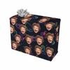 Personalized Christmas Gift Wrapping Paper - Custom Photo Name Text Wrapping Paper, Customized Gift Wrap for Adults Kids Boys Girls Friend Christmas Anniversary Birthday, Made in USA (58"x 23") view 1
