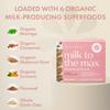 Boobie Bar Superfood Oatmeal Chocolate Chip Lactation Bar for Breastfeeding Moms to Increase Milk Supply | #1 Selling Lactation Snack Bars | Vegan, Fenugreek-Free, Gluten-Free, Dairy-Free (12 Bars) view 4