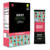 Dried Fruit Bars by Zest Delites, Fruit Leather Snacks, Strawberry Strips, Healthy Snacks Pack for Adults & Kids, Lavashak, Vegan, Apple-Based, Strawberry, 0.88 oz x 10 view 1