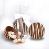 3 Pcs Christmas Hot Chocolate Bombs Gourmet Milk Chocolate with Mini Marshmallows Party (3 Pack) - Snowman Holiday Party Favors & Gifts view 2