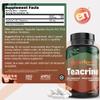 EarthNutri Theacrine Energy and Focus Supplement  Gluten and Additives Free  1 Capsule Daily  Vegetable Capsule for Enhanced Alertness and Endurance  250mg Theacrine Caps  (90 Count Unflavored) view 4