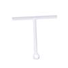 GLEAVI Portable Window Wiper Squeegee for Glass Cleaning Shower Scraper Weighted Handle for Mirrors Tiles and Car Sturdy Design White view 1